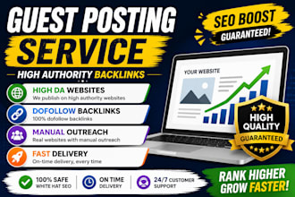 do high authority guest posting for SEO backlinks