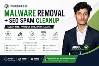 do wordpress malware removal and SEO spam cleanup by a security