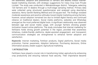 agriculture business research and consulting services