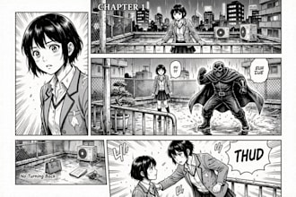 turn your script into professional manga comic pages