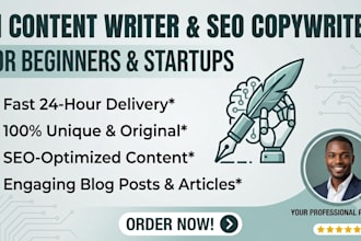 be your professional ai content writer and SEO copywriter
