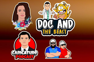 make professional podcast cover art and podcast logo design