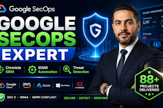 set up google secops chronicle siem soar for your cloud