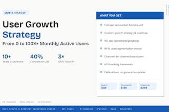 create a user growth strategy to scale your app from 0 to 100k users