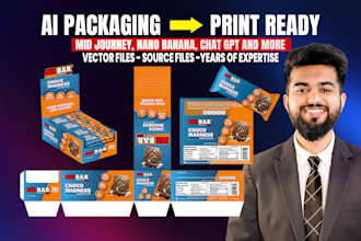convert ai generated packaging into print ready vector files