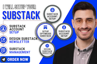 fully setup substack newsletter substack account redesign substack publication