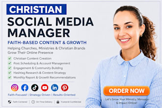 be your christian social media manager for churches ministries and brands