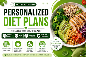 create a personalized diet plan and meal plan