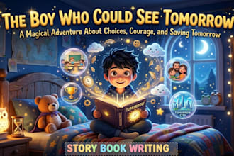do children storybook writing and illustration with ai art