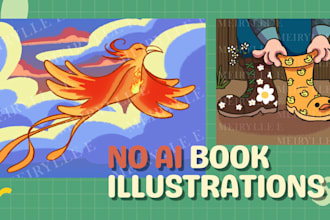 draw illustrations for childrens book