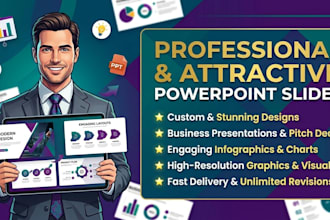 design professional power point design slides for you