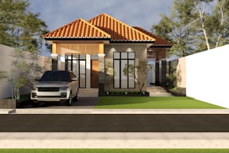 create architectural 3d rendering for buildings