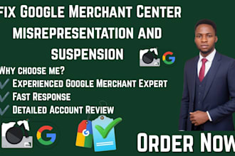 fix google merchant center misrepresentation fix gmc suspension shopping ads