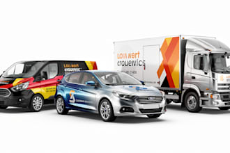 create van wrap design, car wrap design, truck wrap design