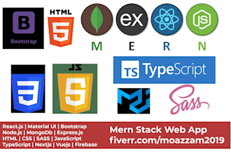 build a responsive vue js or react website for your business