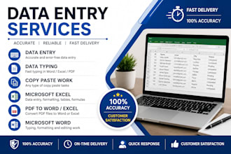 do data entry,copy paste,and typing work