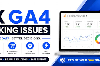 fix ga4 tracking, events and conversion tracking issues