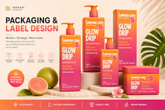 design modern packaging for food beauty and lifestyle brands