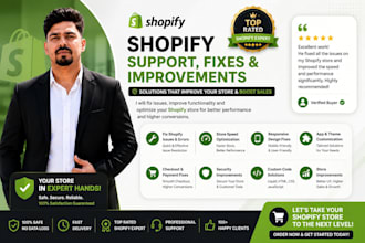do shopify support fixes and improvements