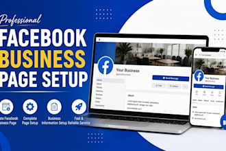 create, setup and optimize your facebook page or business page