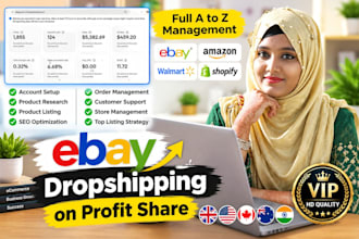 ebay dropshipping on profit share