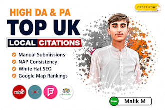do UK local citations and directory submissions