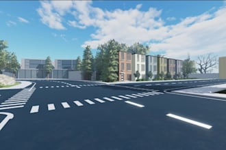 build a premium low poly roblox simulator map or city