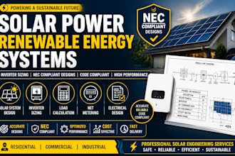 create solar power renewable energy systems inverter sizing and nec compliant
