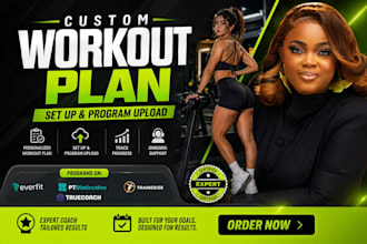 upload workout plan, trainerize setup trainerize, upload workout programs