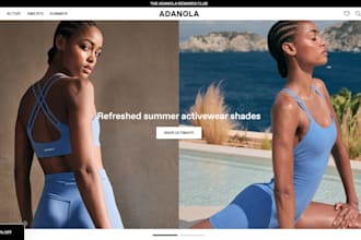 design luxury fashion streetwear activewear shopify store clothing website