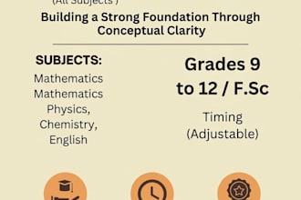 be your expert math tutor for calculus and science subjects