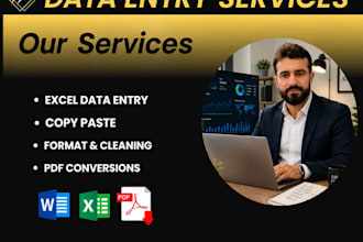 do data entry and excel data entry