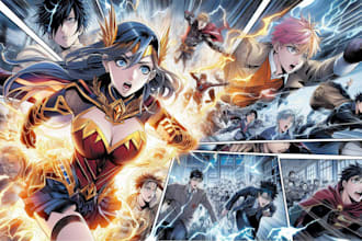 turn your script into professional manga comic pages