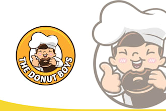 professional food logo design for restaurants and bakeries