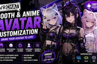 customize booth avatar anime avatar koikatsu avatar and vrm character for vrchat
