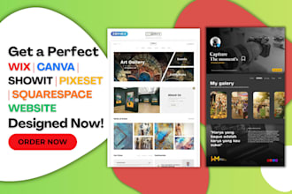 convert canva to wix website create pixieset showit website, edit squarespace
