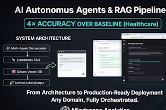 build ai autonomous agents and rag pipelines for any domain