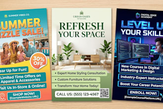 create eye catching flyer designs that attract customers and boost results