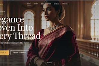 build a modern responsive ecommerce website