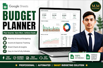 build google sheets budget planner