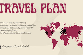 plan your road or city trip