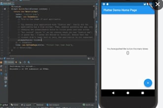 do mobile app development android ios app, building mobile app flutter developer