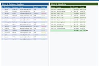 do professional data entry and excel spreadsheet work