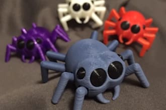 create 3d printable stl models for 3d printing and articulated toys
