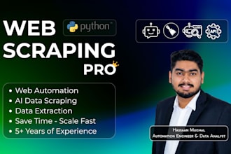 web scraping, web automation, and data extraction