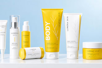 design premium skincare cosmetics and beauty product packaging and labels