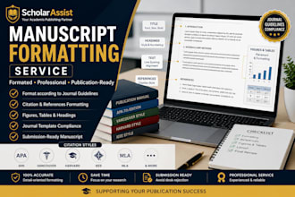 format your manuscript according to journal guidelines