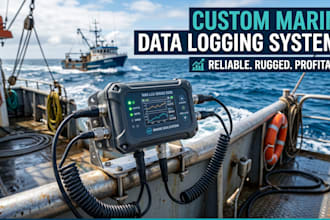 develop custom marine data logging system