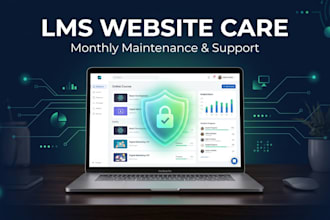 do monthly learnpress and eduma lms website maintenance and support