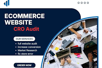 do woocomerce store and provide a full cro audit landing page, web ui ux audit